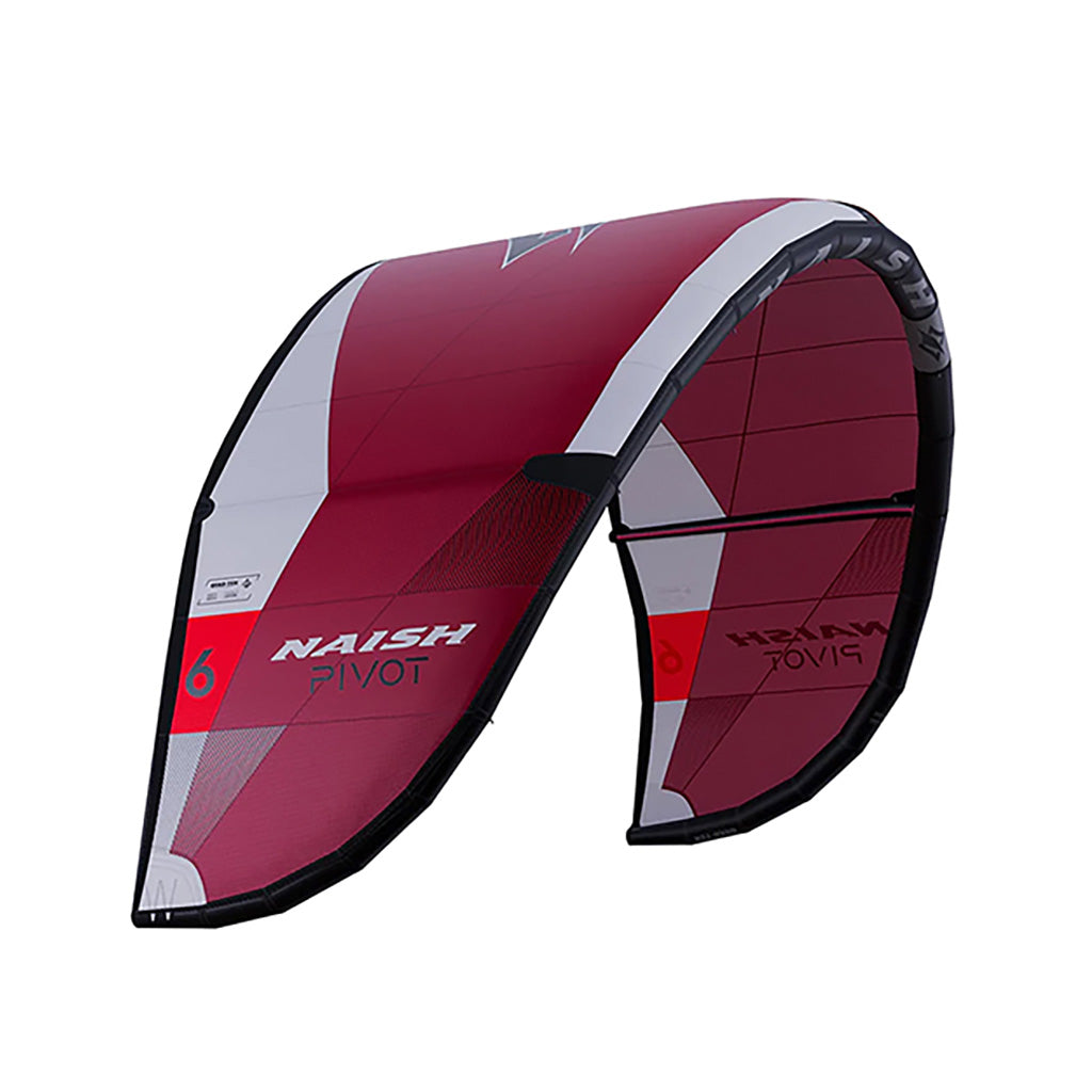 En Kite, Pivot i farven Burgundy set fra en skrå vinkel