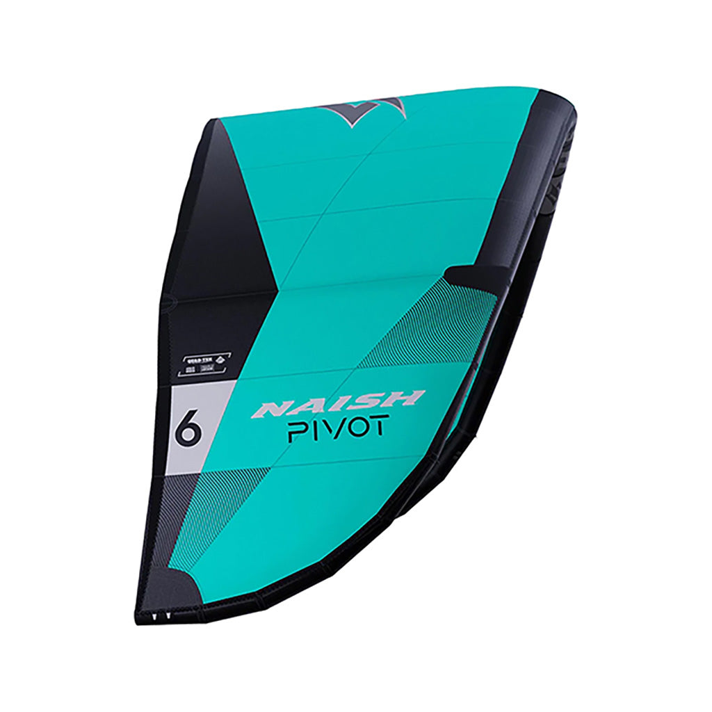 En Kite, Pivot i farven Teal set fra en skrå vinkel