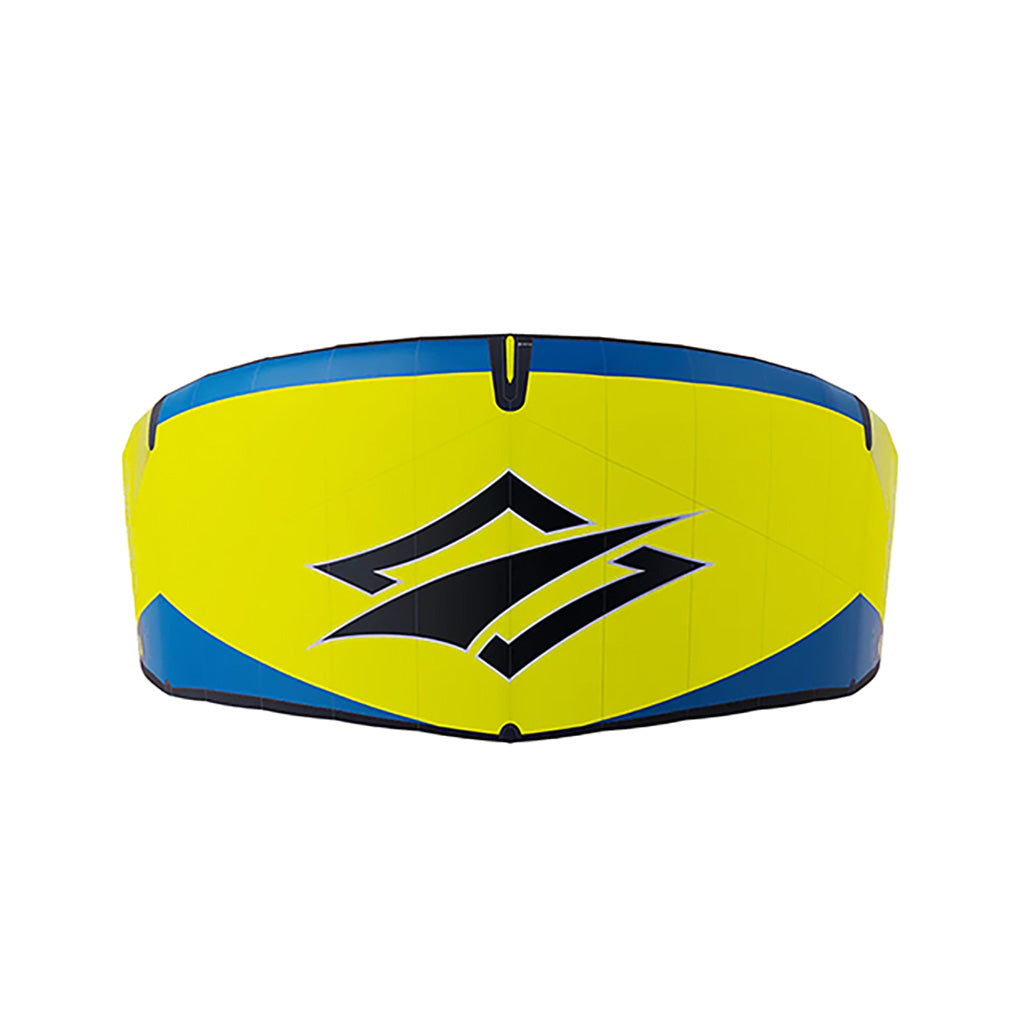 En Kite, Pivot i farven gul set oppe fra