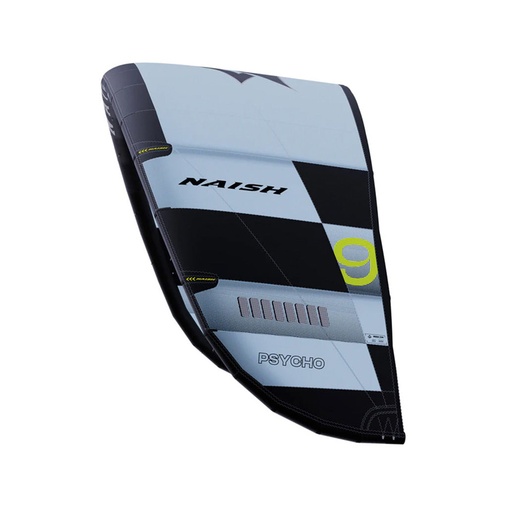 En Kite, Psycho i farven Slate/sort set fra en skrå vinkel