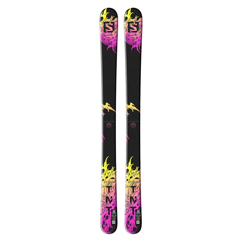 En Ski, TNT Jr i farven sort/gul/Pink