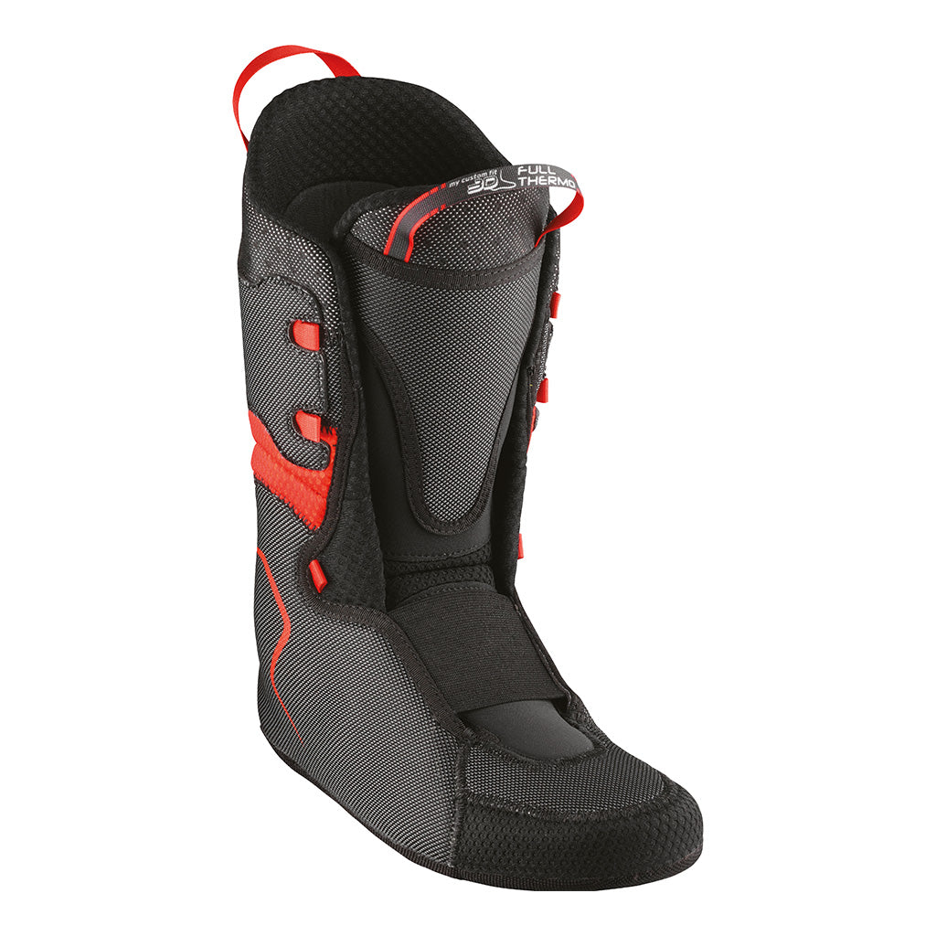 S/Lab Mtn Skistøvler i farven sort/Transcend inderstøvle set forfra