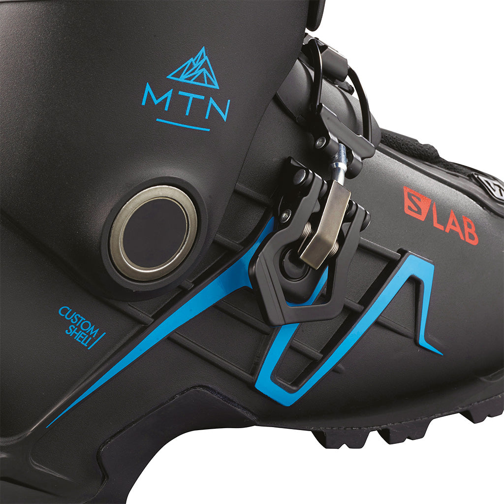 S/Lab Mtn Skistøvler i farven sort/Transcend nærbillede af spænde