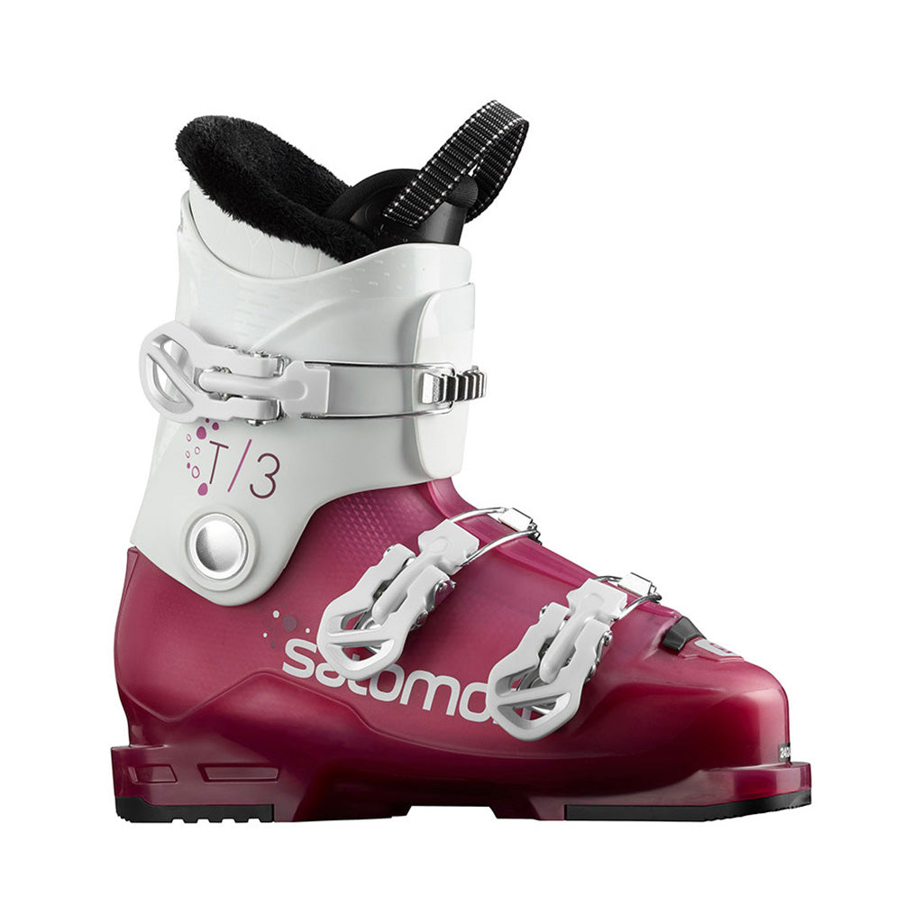 T3 RT Girly Skistøvler i farven Rose Violet Transluc/hvid