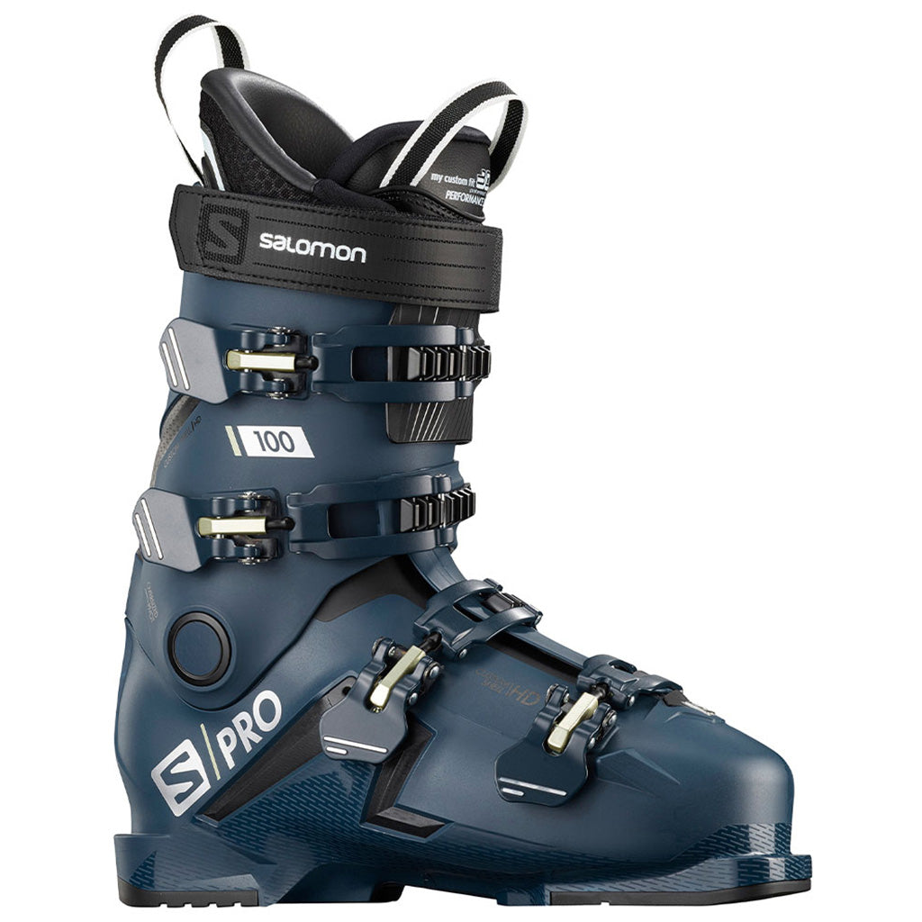 S/Pro 100 Skistøvler i farven Petrol blå/sort