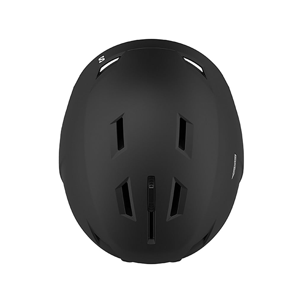 En Skihjelm, Pioneer LT i farven sort Silver set oppe fra