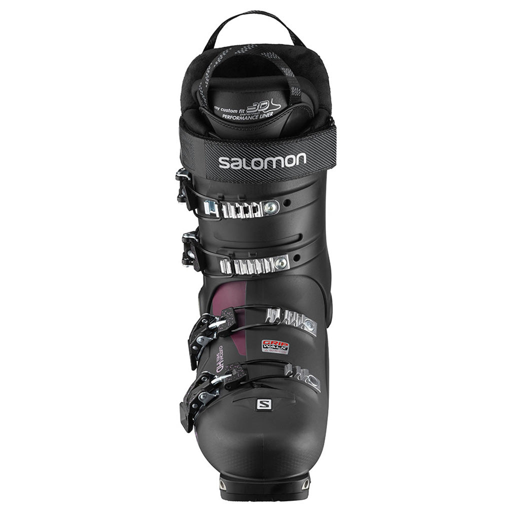 Shift Pro 90 At Skistøvler i farven sort/Burge set forfra