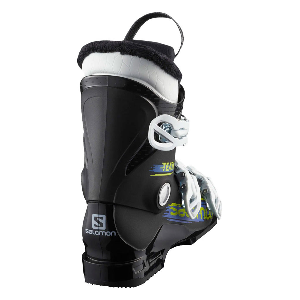 Team T3 Skistøvler i farven sort/hvid set bagfra