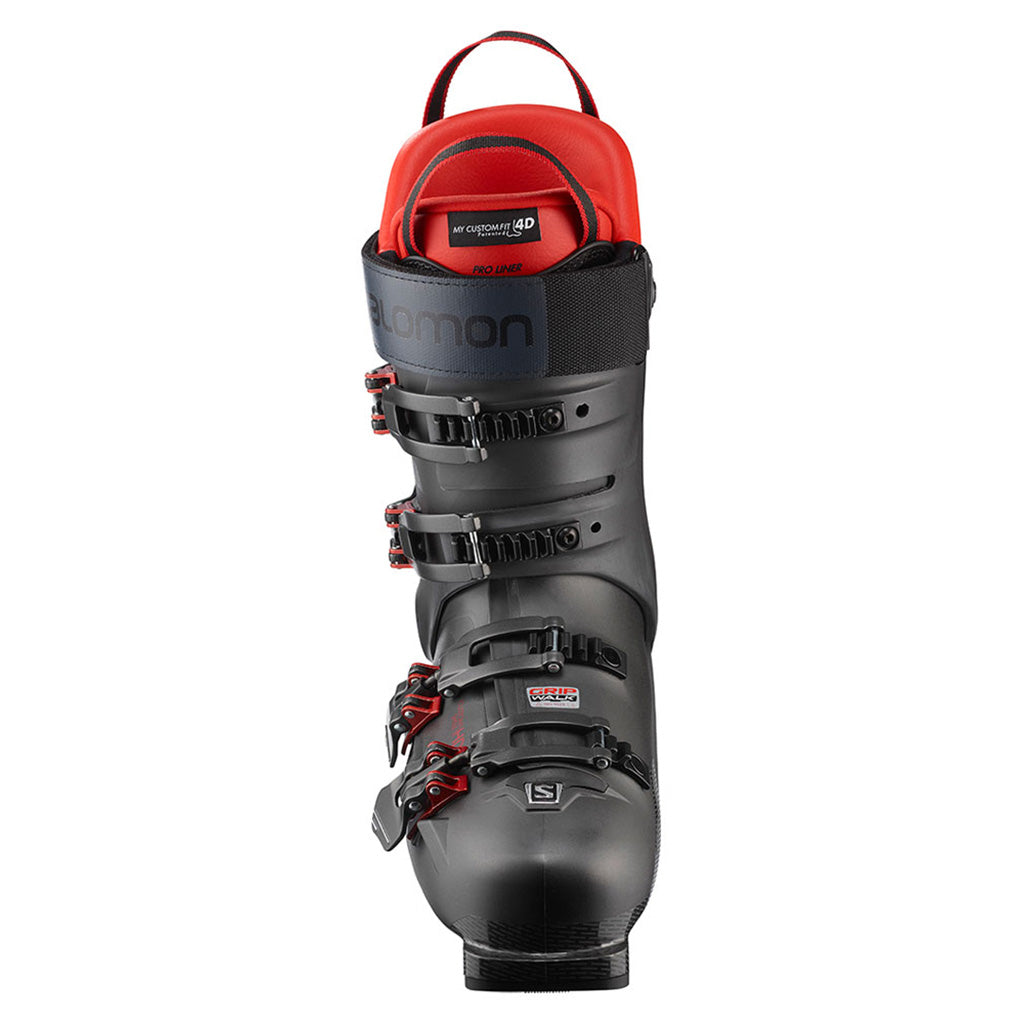 S/Pro 120 GW Skistøvler i farven Belluga/rød/sort set forfra