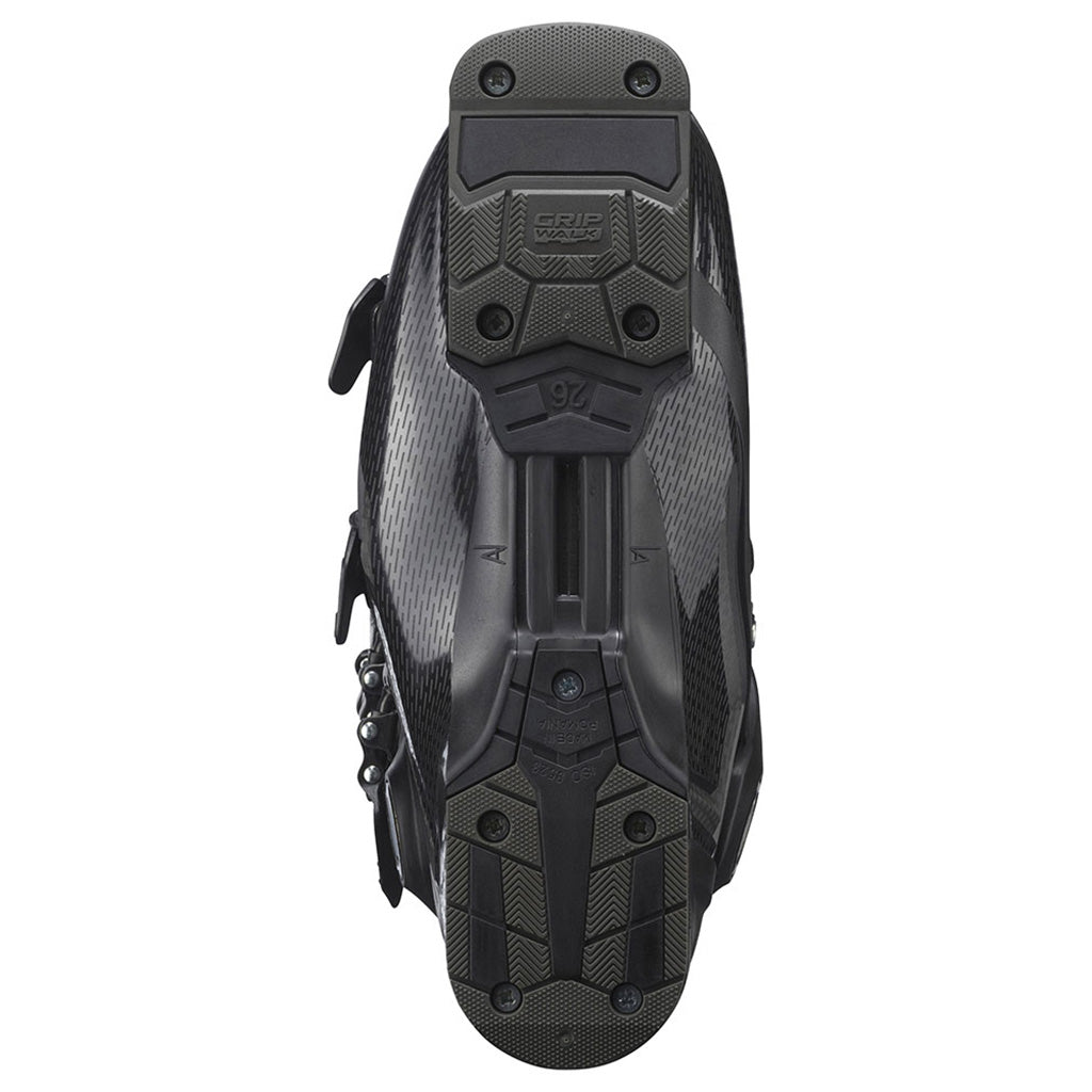 S/Pro 100 GW Skistøvler i farven sort/Belluga/Silver set nede fra