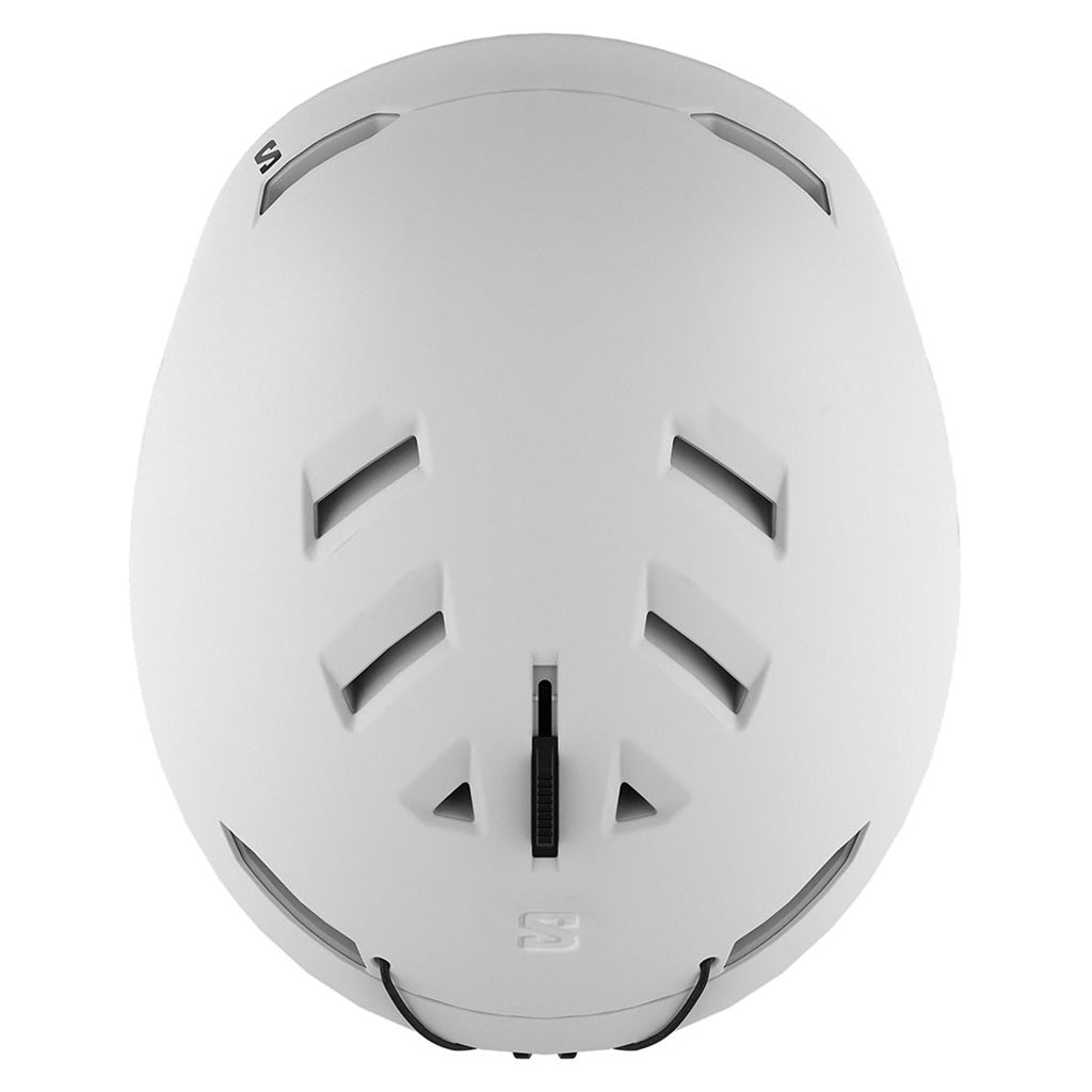 En Skihjelm, Husk i farven hvid set oppe fra