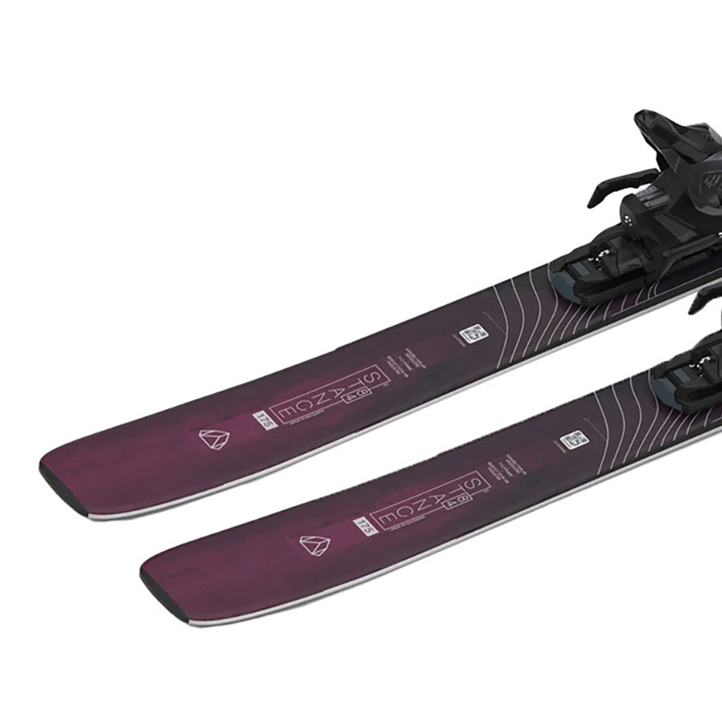 En Ski, E Stance 84 + M11 GW L90 i farven sort set forfra