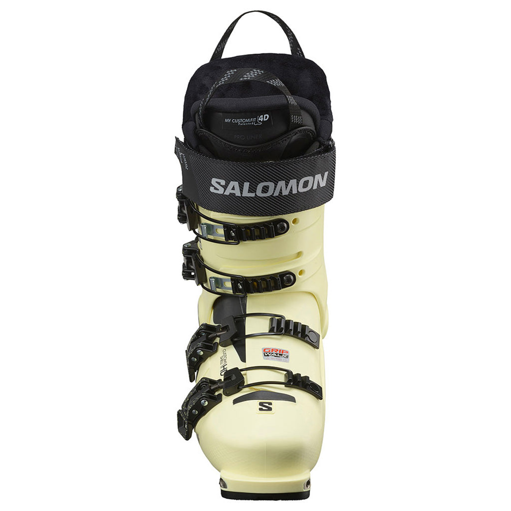 Shift Pro 110 AT Skistøvler i farven Tender gul/sort/hvid set forfra