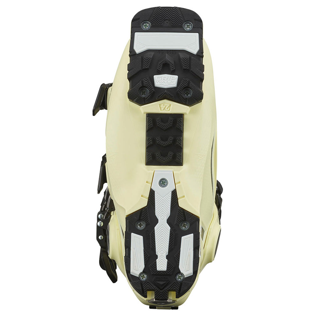 Shift Pro 110 AT Skistøvler i farven Tender gul/sort/hvid set nede fra