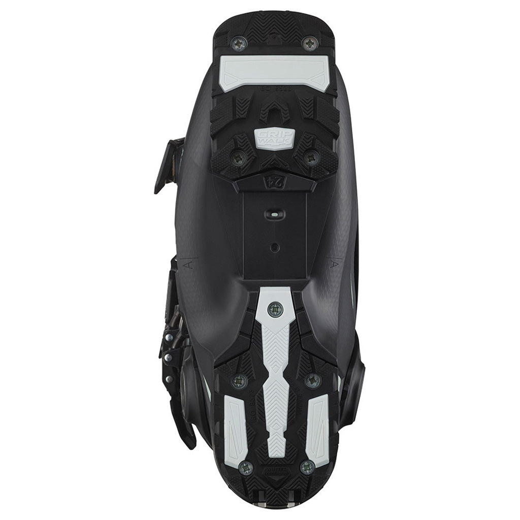 Shift Pro 90 At Skistøvler i farven sort/hvid Moss/Belluga set nede fra