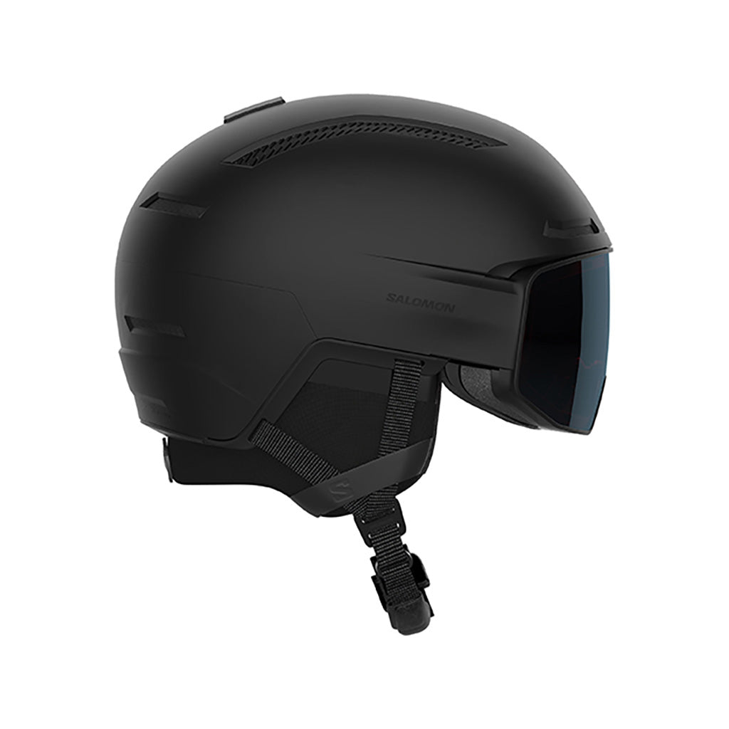 En Skihjelm, Driver Prime Sigphoto MIPS i farven sort set fra venstre side