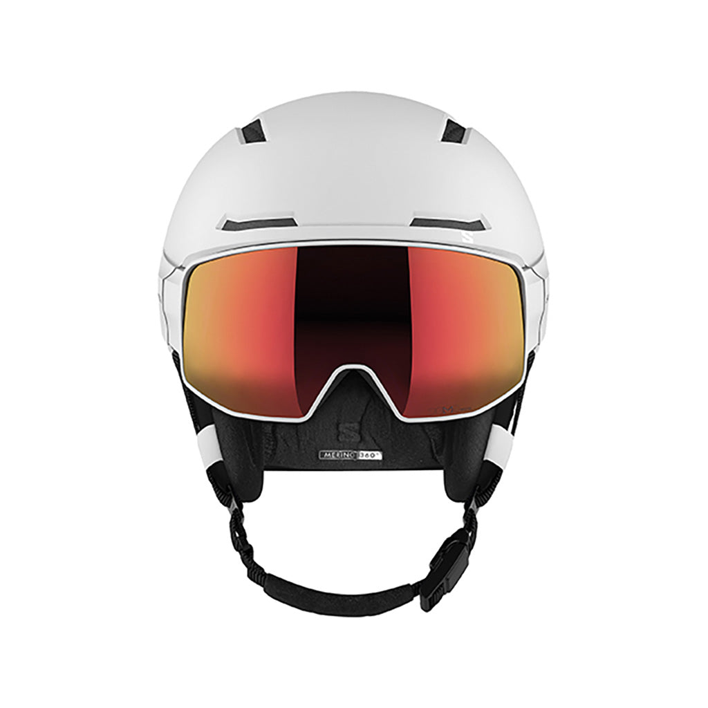 En Skihjelm, Driver Prime Sigphoto MIPS i farven hvid set forfra