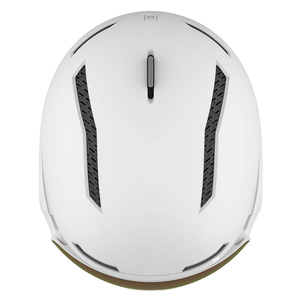 En Skihjelm, Driver Prime Sigma i farven Plus hvid set oppe fra