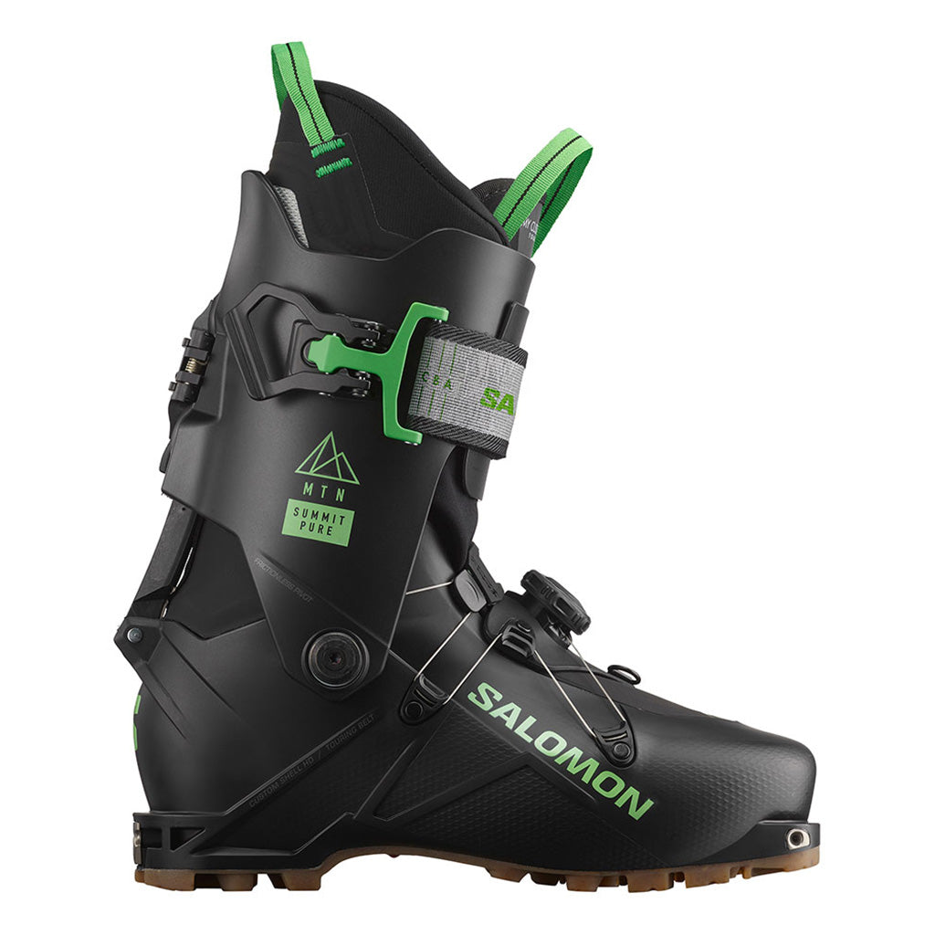 Mtn Summit Pure Skistøvler i farven sort/Pastel Neon grøn