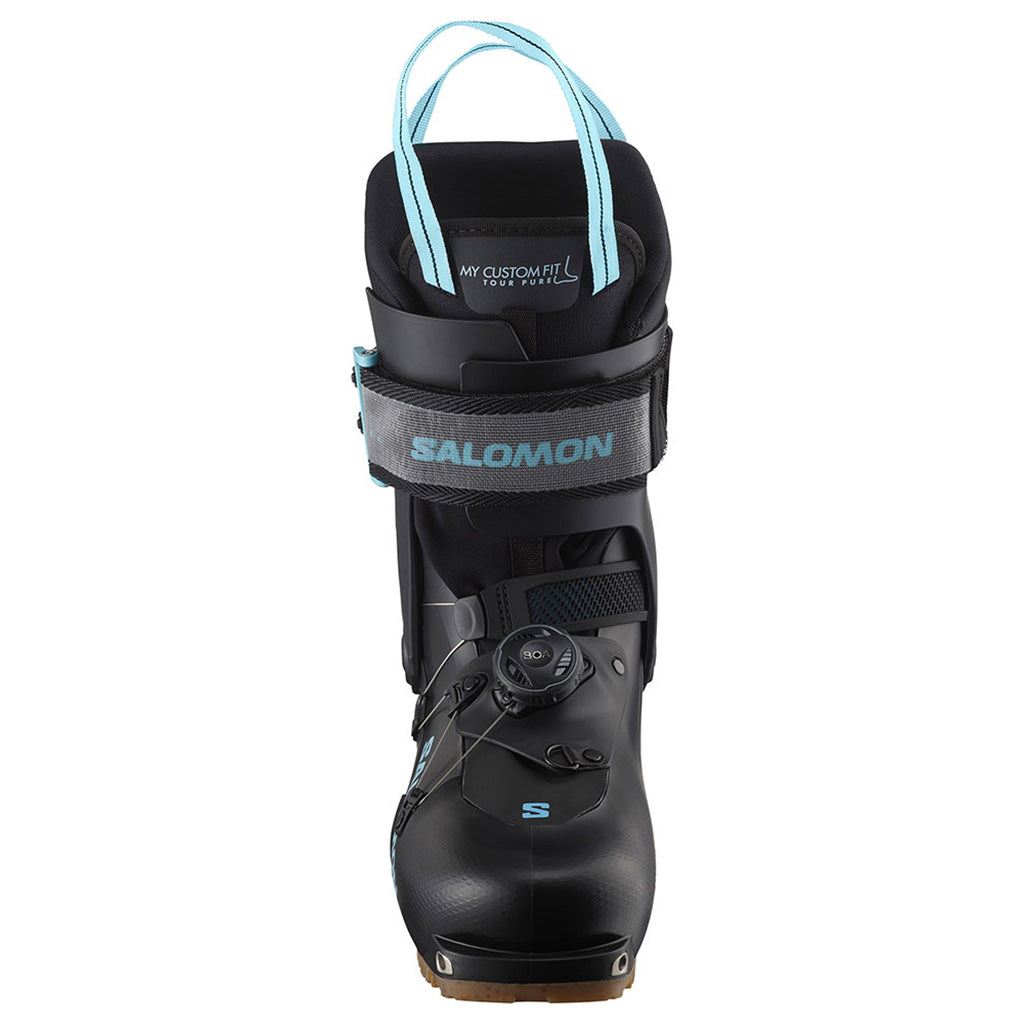 Mtn Summit Pure Skistøvler i farven sort//Rainy Day set forfra