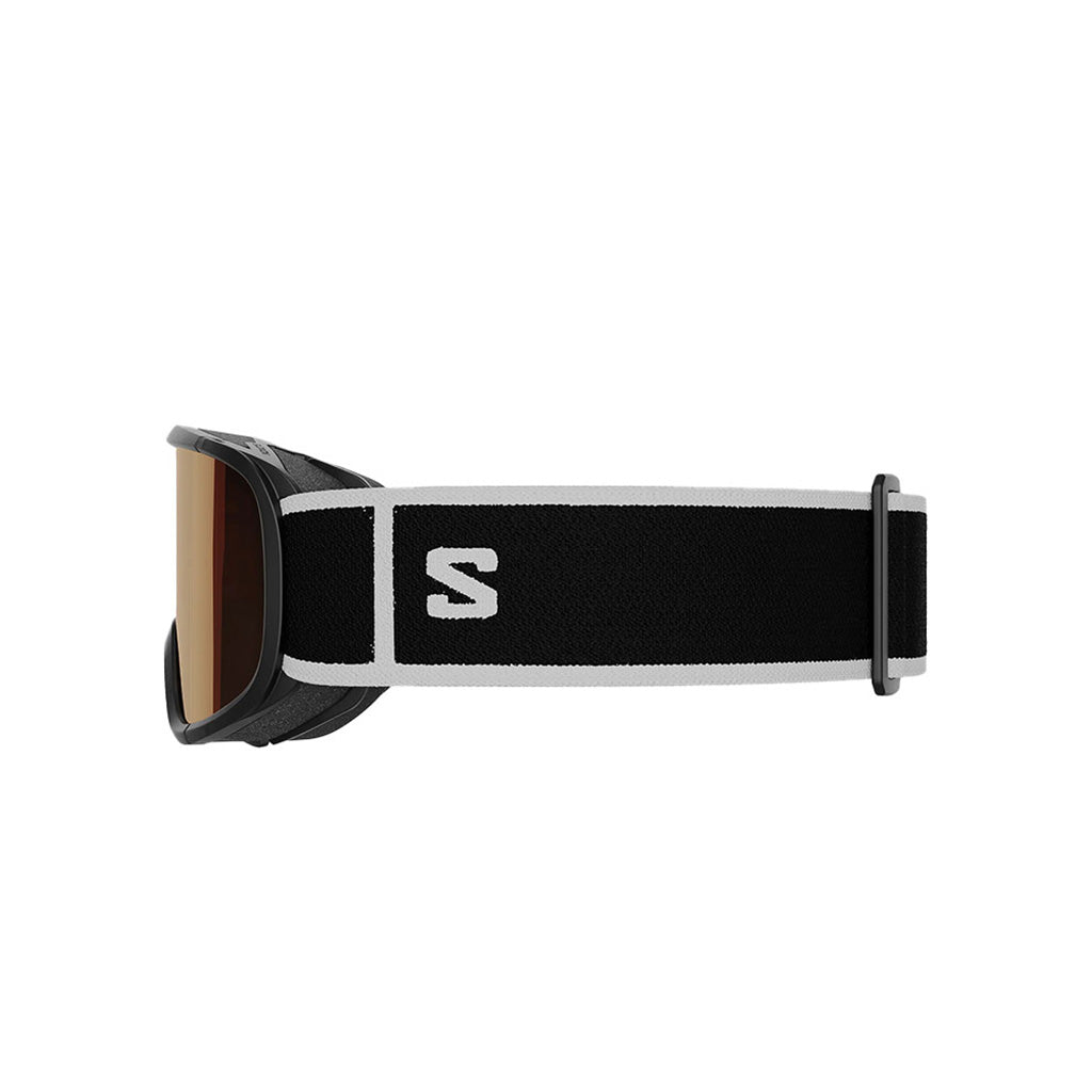 En Skibrille, Lumi Access i farven Bk/Univ T Orange set fra venstre side