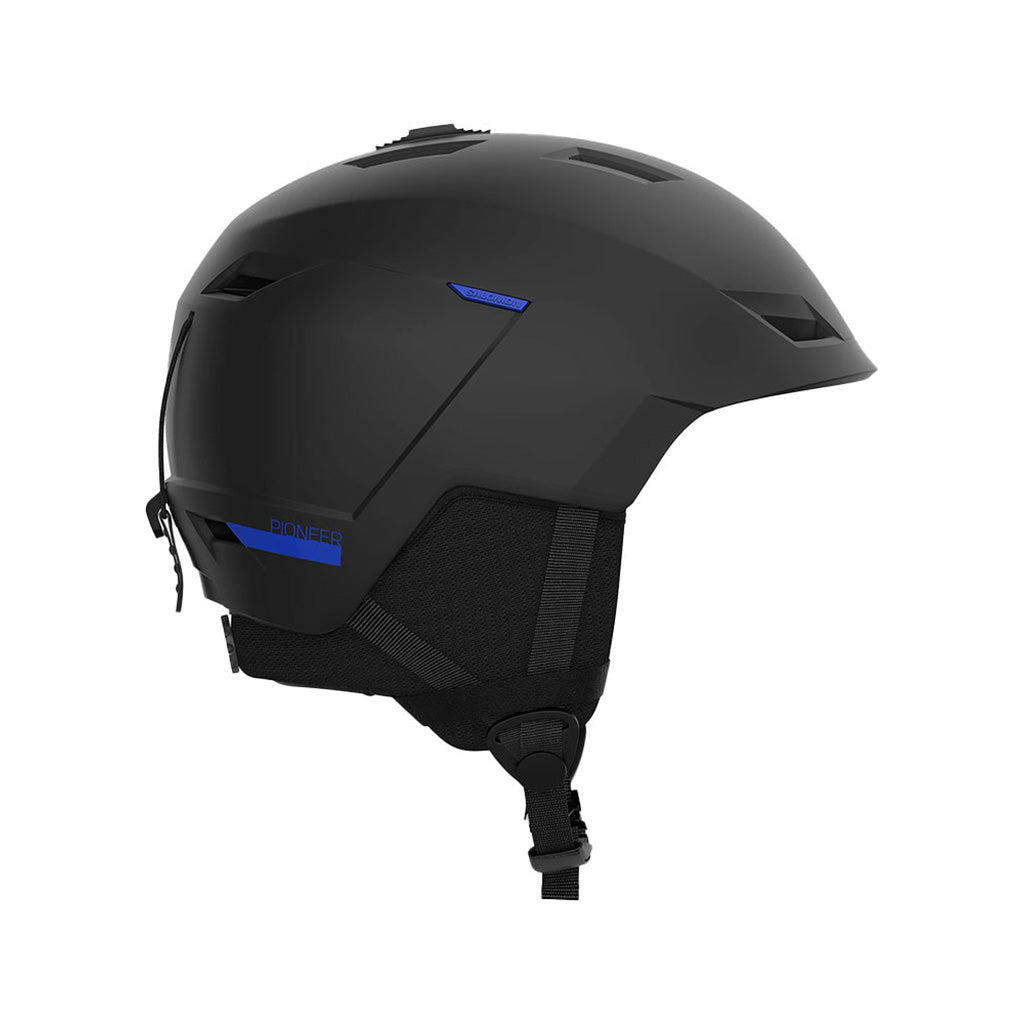 En Skihjelm, Pioneer LT i farven sort Pop Race blå