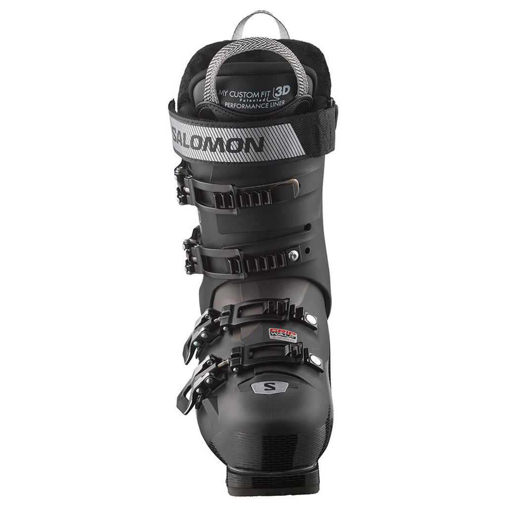 S/Pro HV 90 GW Skistøvler i farven sort/Silver set forfra