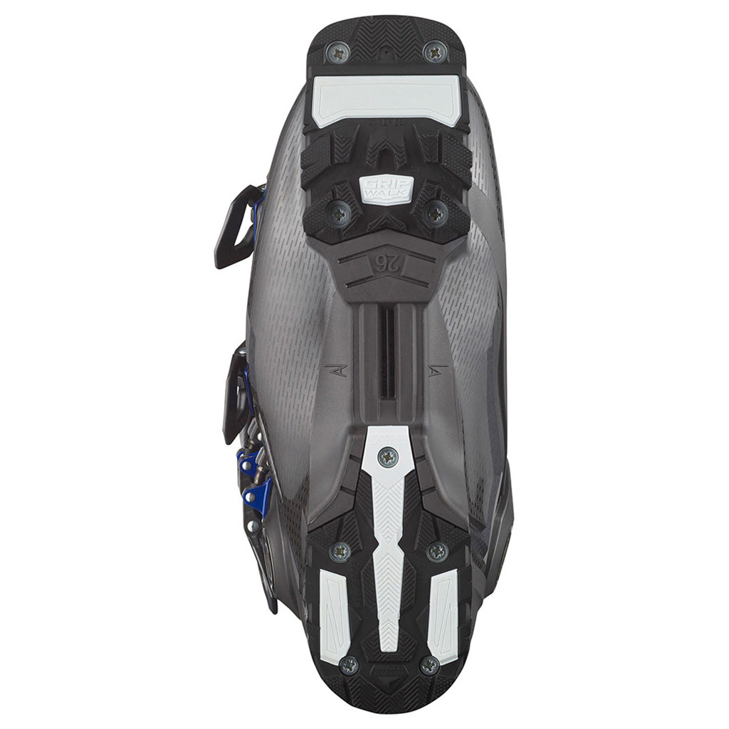 S/Pro MV 120 GW Skistøvler i farven Beluga /blå set nede fra