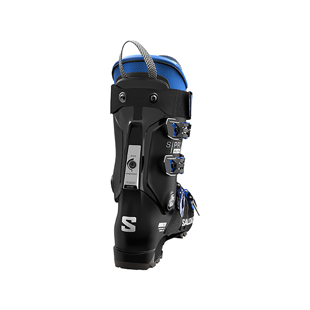 S/Pro Alpha 120 GW Skistøvler i farven sort/Race set bagfra