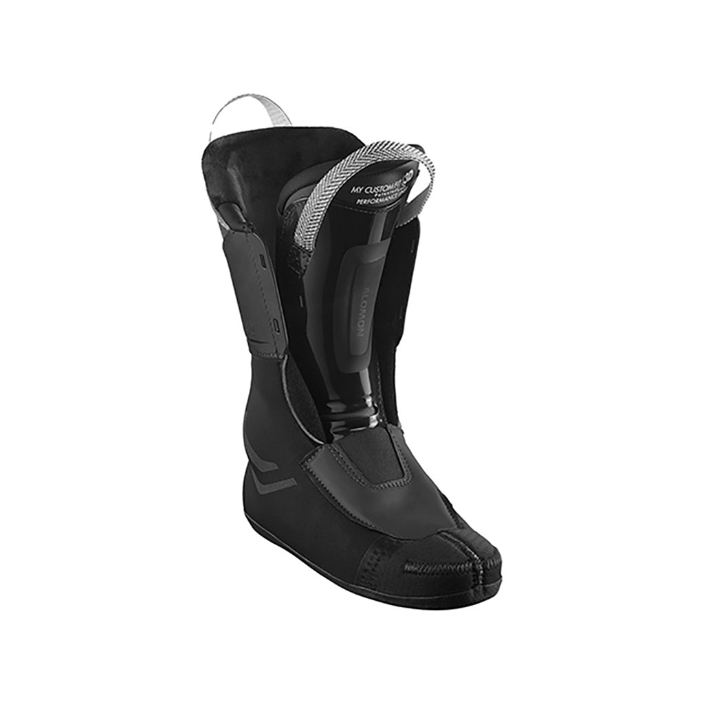 S/Pro Alpha 90 GW Skistøvler i farven sort//Bl set fra en skrå vinkel