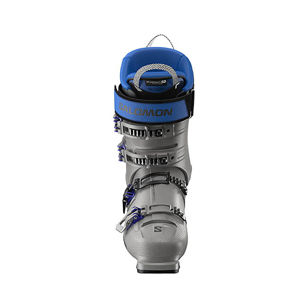 S/Pro Supra 120 GW Skistøvler i farven Steel grå set forfra