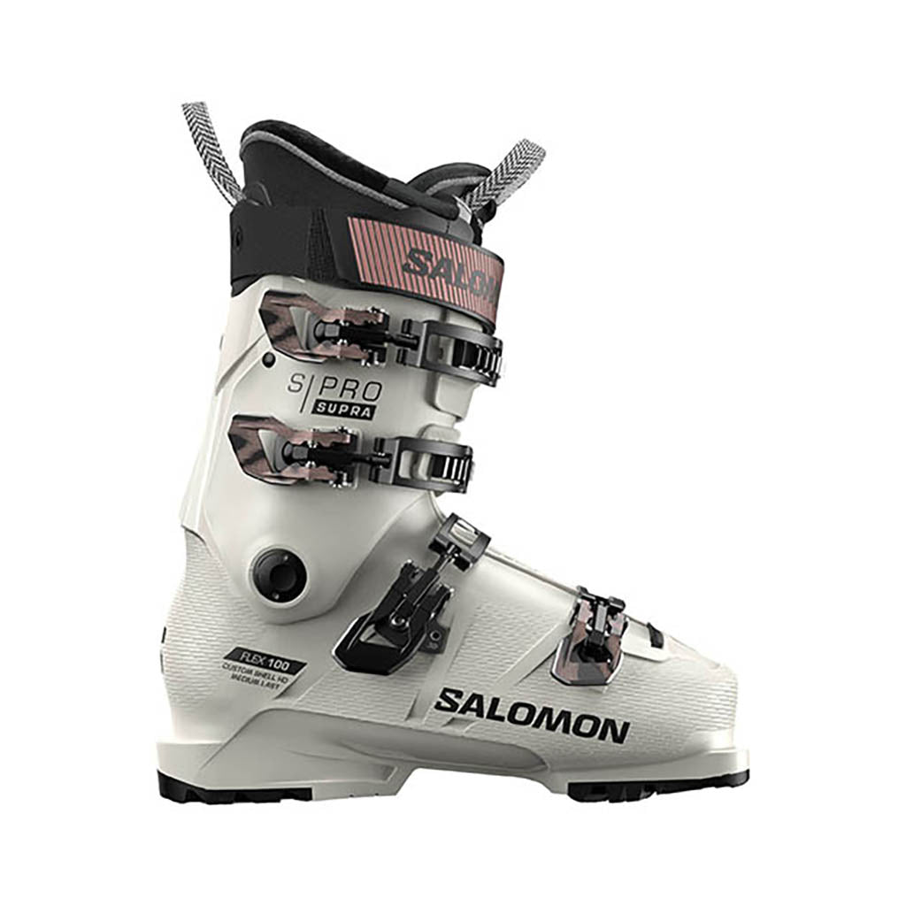 S/Pro Supra 100 W GW Skistøvler i farven grå Aura/sort