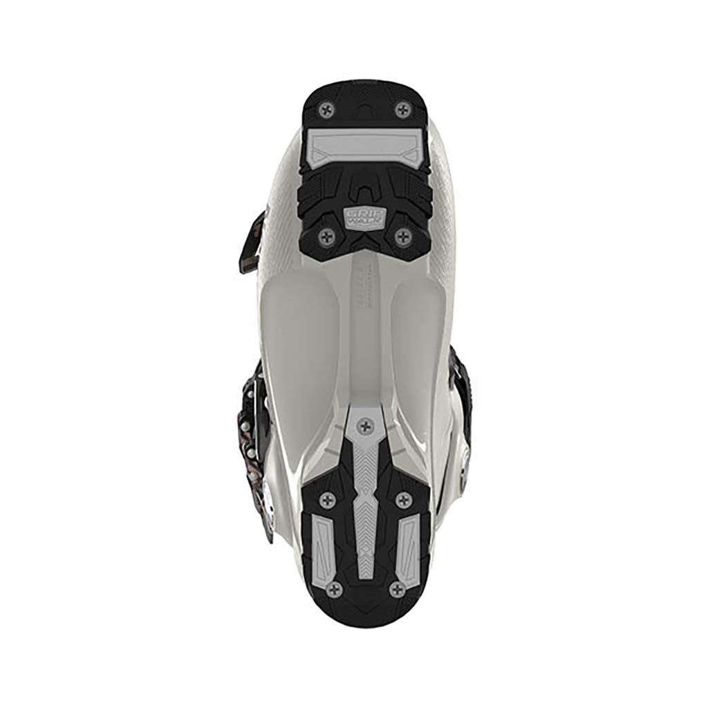 S/Pro Supra 100 W GW Skistøvler i farven grå Aura/sort set fra neden