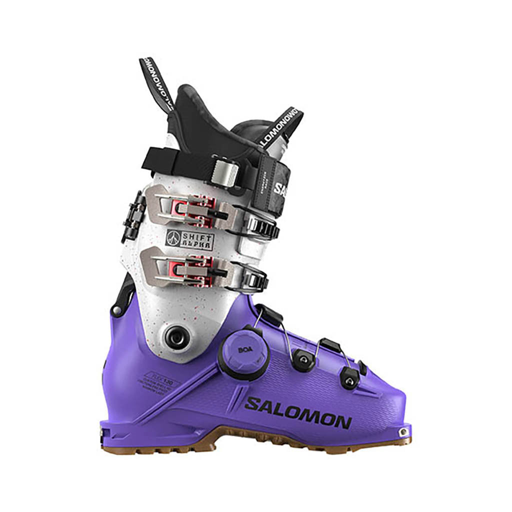 Shift Alpha BOA 130 Skistøvler i farven Ultra Violet/sort