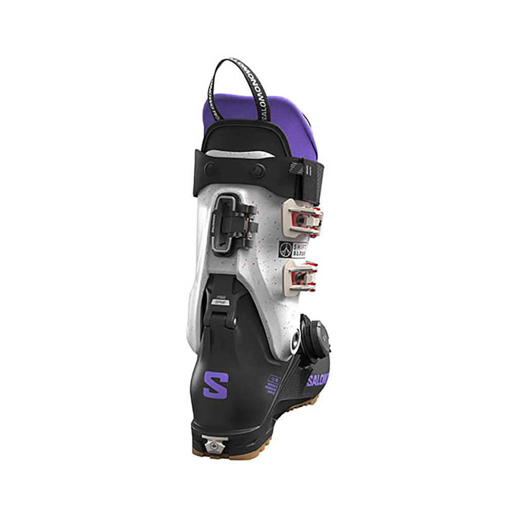 Shift Alpha BOA 95 W Skistøvler i farven sort/Ul set bagfra