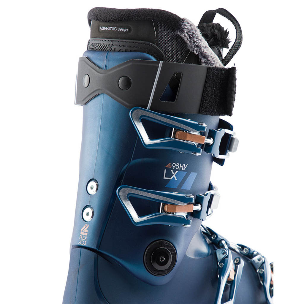Lx 95 HV GW Skistøvler i farven Bright blå set fra højre side