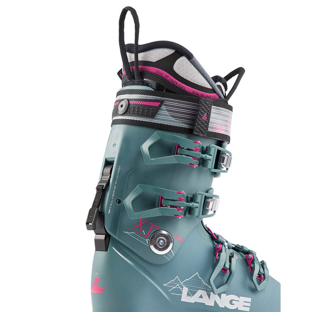 XT3 Free 115 MV GW Skistøvler i farven Abrys grøn set fra højre side