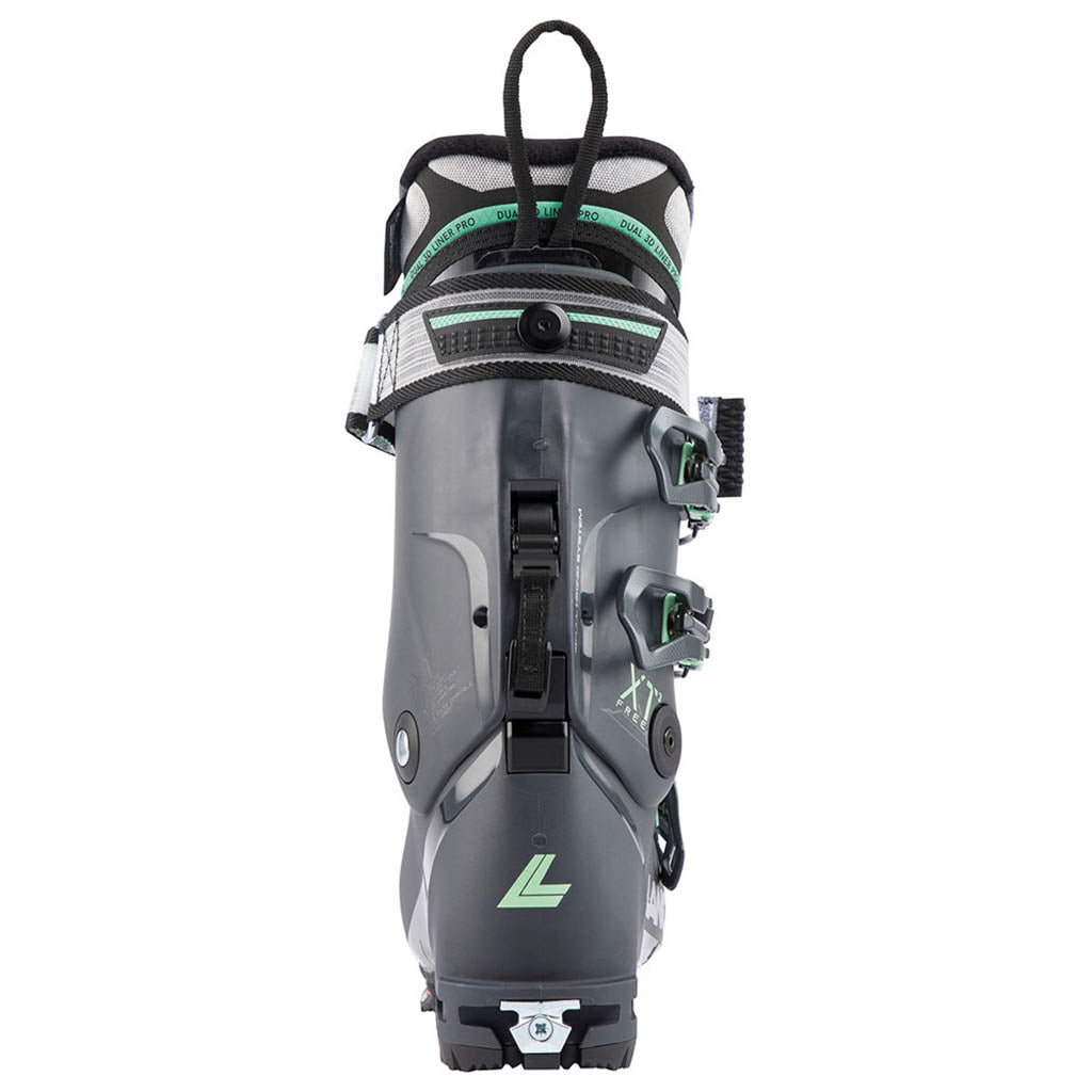 Free 95 MV GW Skistøvler i farven Pewter grå set bagfra