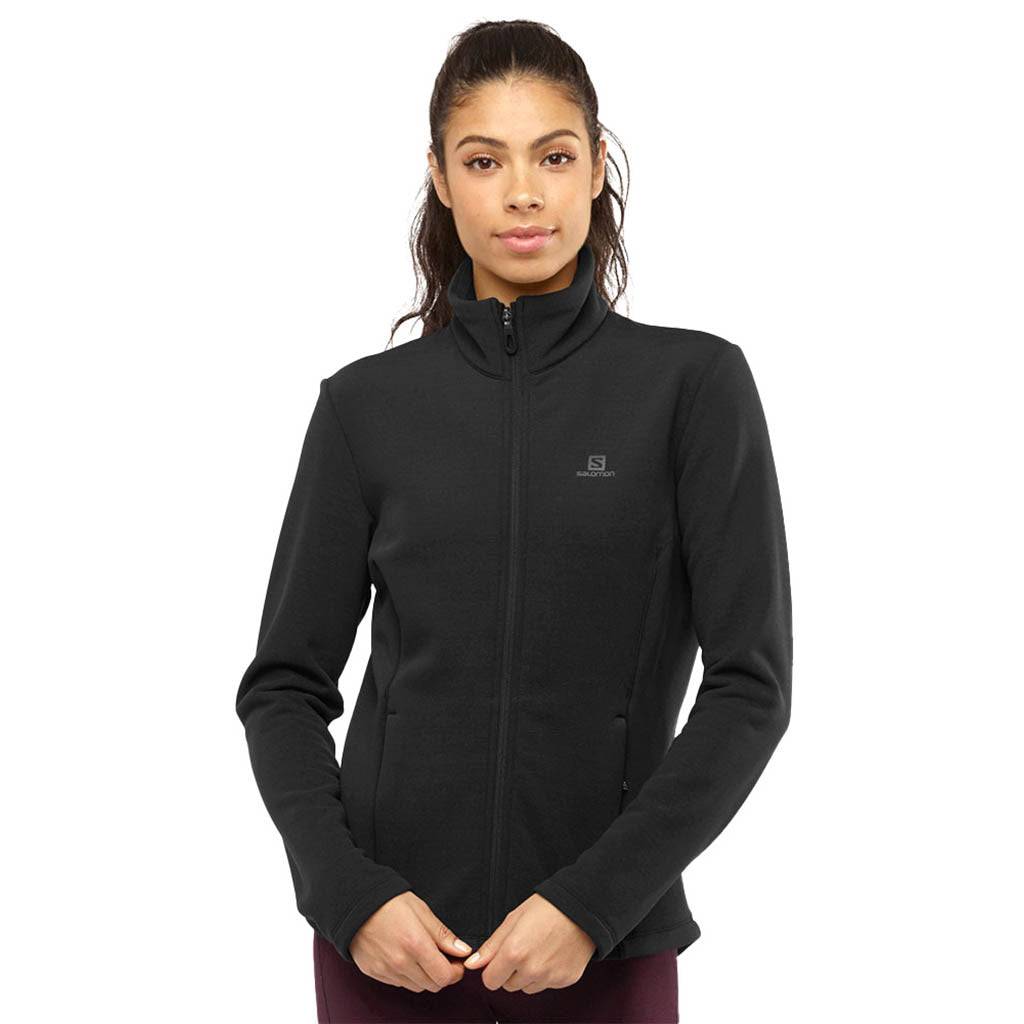 Radiant Full Zip Midlayer i farven set forfra