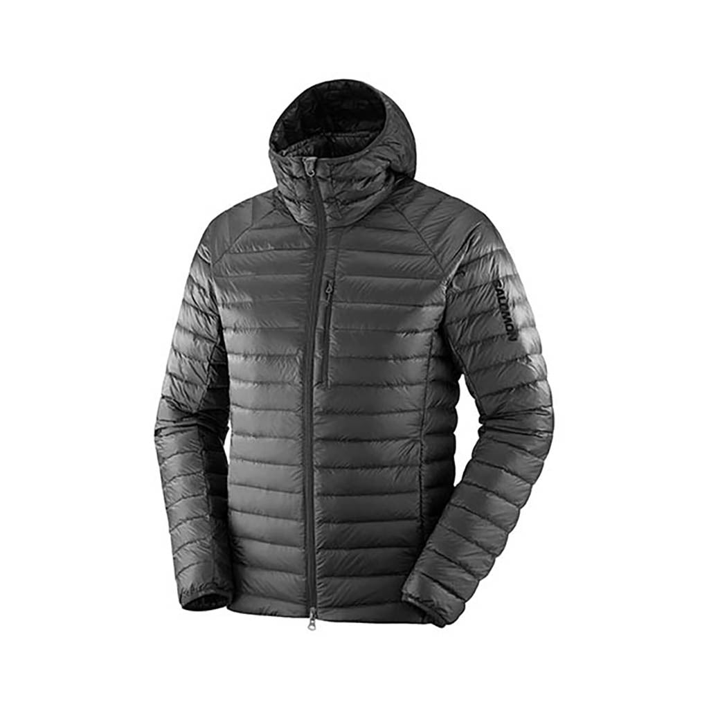 En Jakke, Elixir Micro Down Hood i farven Deep sort