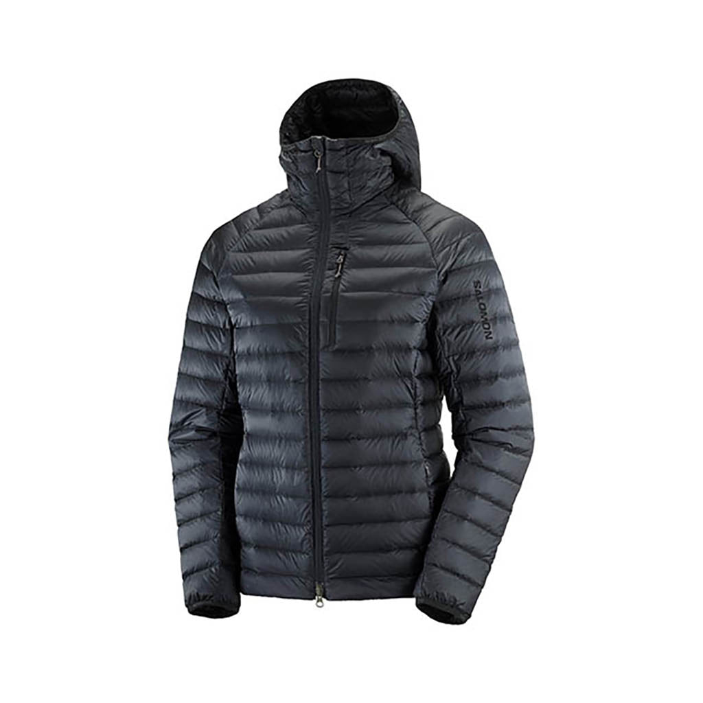 En Skijakke, Elixir Micro Down Hood i farven Deep sort