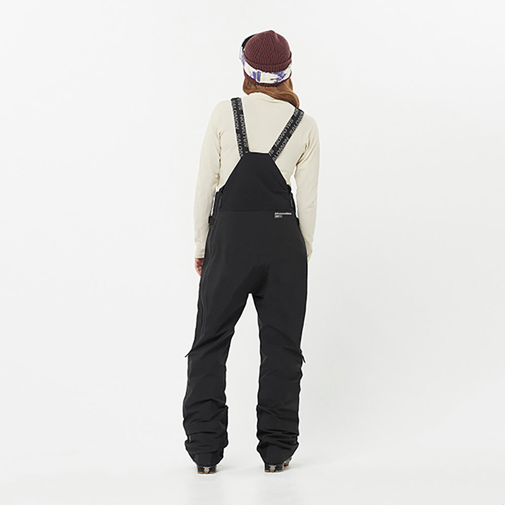 Absolute Bib Skibukser i farven Deep sort set bagfra