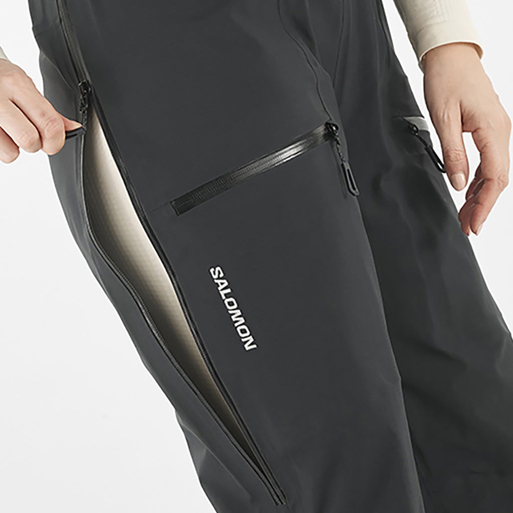 Absolute Bib Skibukser i farven Deep sort nærbillede