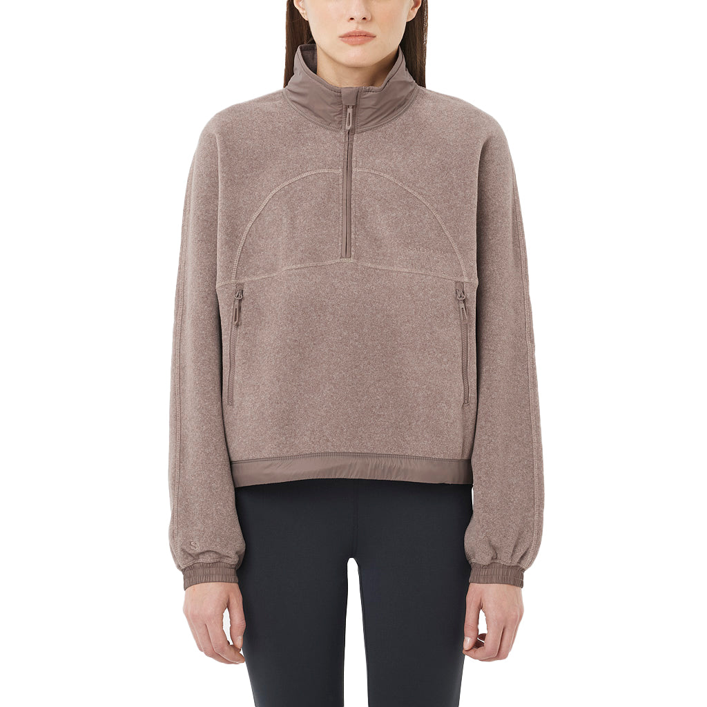 Chroma Fleece Crop HZ W - Fleece