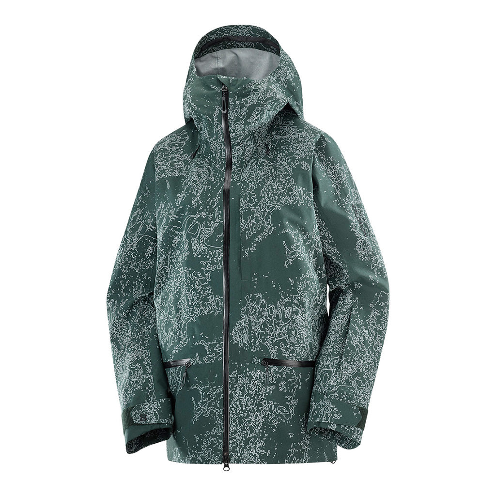 Absolute 3L Print Jkt W - Skijakke