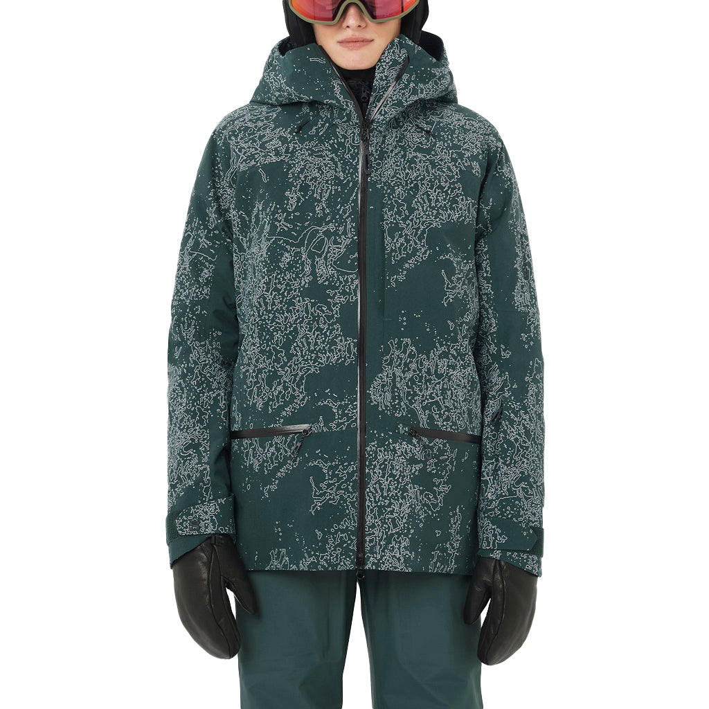 Absolute 3L Print Jkt W - Skijakke