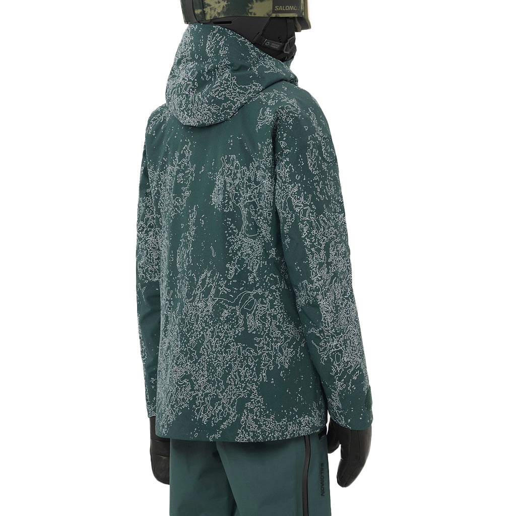 Absolute 3L Print Jkt W - Skijakke