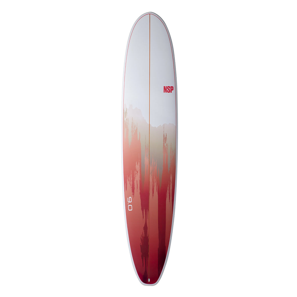 Long E-Plus 9'0 Red - Surfboard