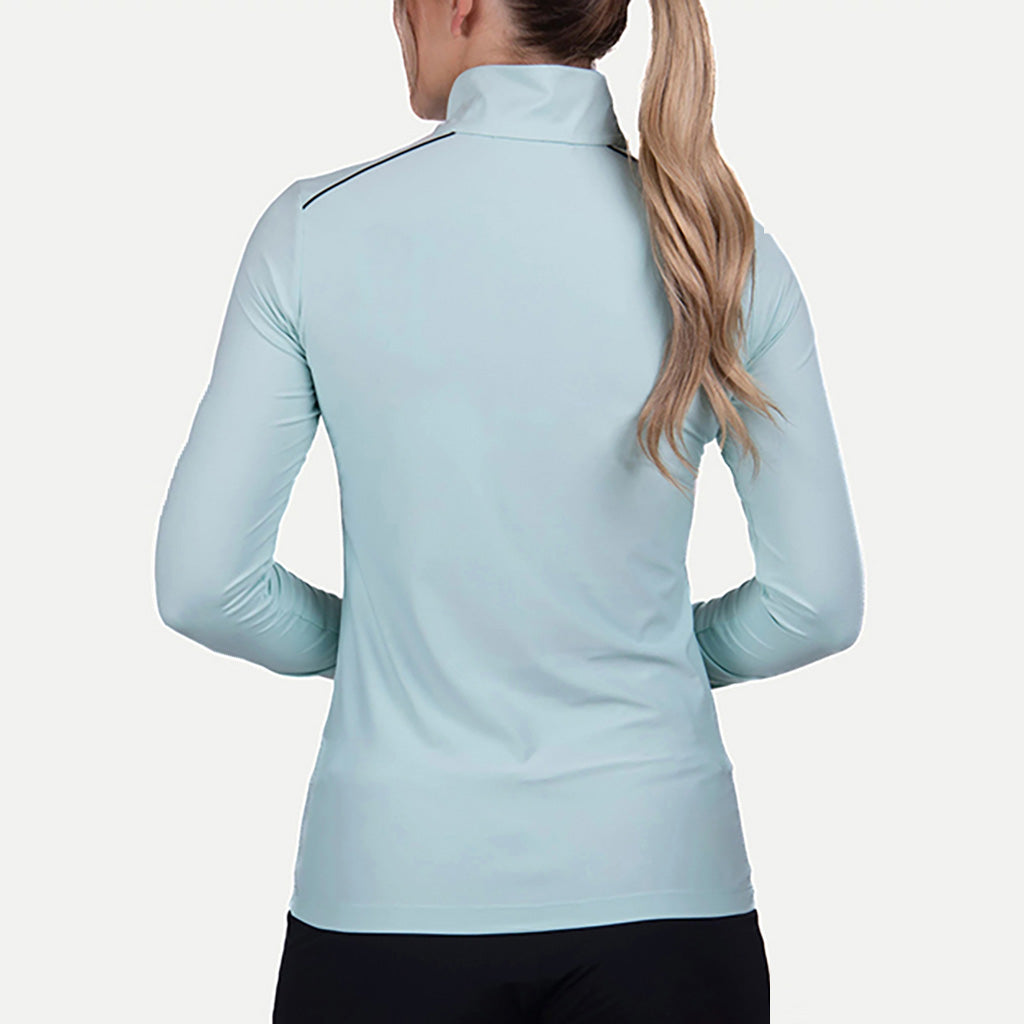 Feel Half-Zip Midlayer i farven Mist set bagfra