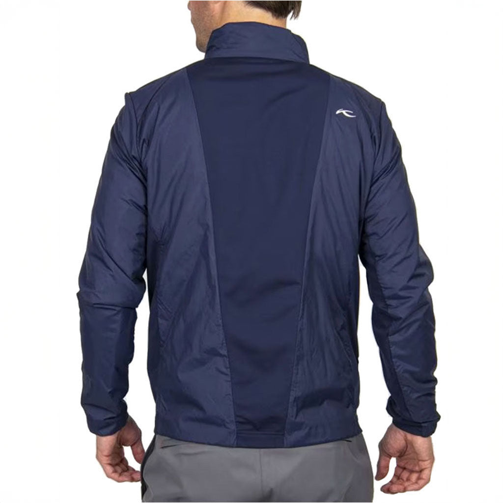 En Jakke, Radiation i farven Atlanta blå set bagfra